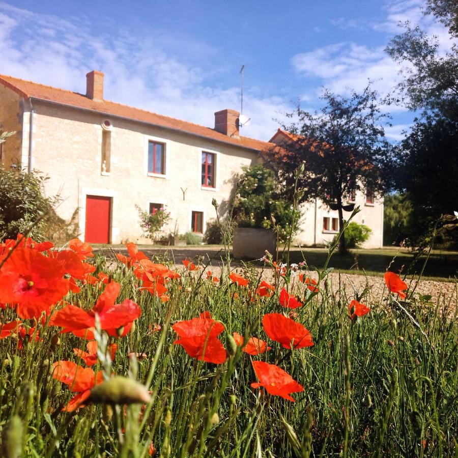Au Repos Des Elfes Villa Braye-sous-Faye Exteriör bild