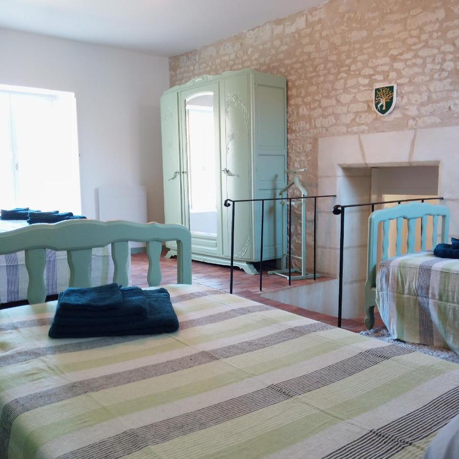Au Repos Des Elfes Villa Braye-sous-Faye Exteriör bild
